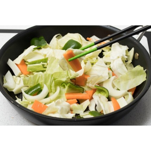 Japan Suncraft Silicone Head Cooking Chopsticks (Black) 30.5cm Japan Suncraft Silicone Head Cooking Chopsticks (Black) 30.5cm