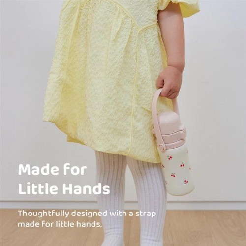 Grosmimi Cherrish PPSU Kids Tumbler 300ml (Sweet Peach)