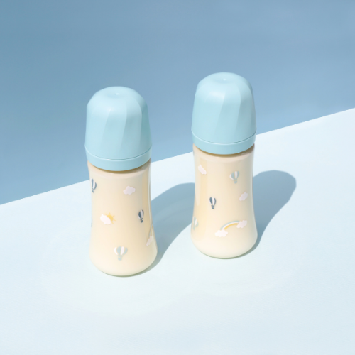 GROSMIMI Sky Balloon PPSU Feeding Bottle 300ml (3M+) - Creamy Blue GROSMIMI Sky Balloon PPSU Feeding Bottle 300ml (3M+) - Creamy Blue