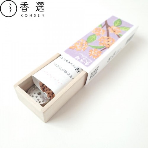 Japan Kousaido Incense Stick Natural Sandalwood Made (Kinmokusei Osmanthus) Japan Kousaido Incense Stick Natural Sandalwood Made (Kinmokusei Osmanthus)