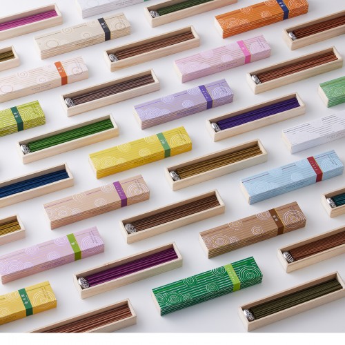 Japan Kousaido Incense Stick Natural Sandalwood Made (Apple) Japan Kousaido Incense Stick Natural Sandalwood Made (Apple)