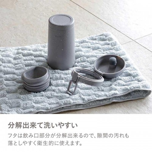 CB JAPAN holms Insulated One-Touch Tumbler 400ml – Dark Grey CB JAPAN holms Insulated One-Touch Tumbler 400ml – Dark Grey