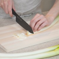 Santoku Knife Black M 16.5cm