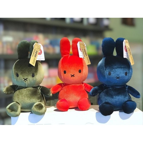 Miffy Sitting Velvetine Soft Toy 23cm (Terra) Miffy Sitting Velvetine Soft Toy 23cm (Terra)