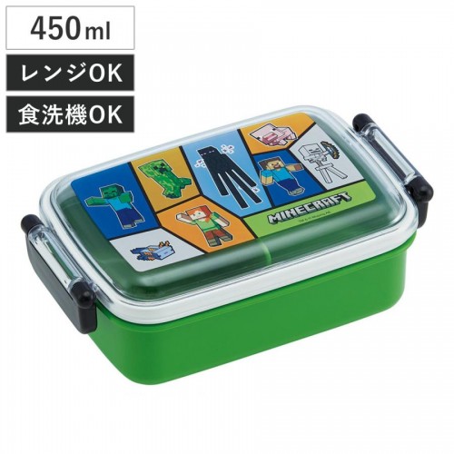 Skater Antibacterial Lunchbox - Minecraft 450ml