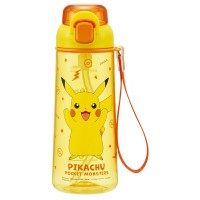 Skater Antibacterial Kid Water Bottle With Strap 630ml  (Pikachu)