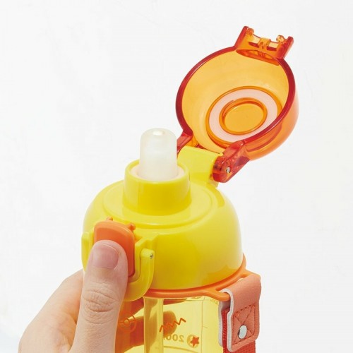 Skater Antibacterial Kid Water Bottle With Strap 630ml  (Pikachu)