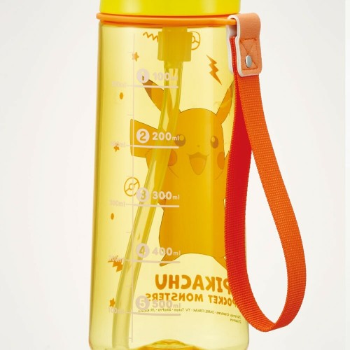 Skater Antibacterial Kid Water Bottle With Strap 630ml  (Pikachu)