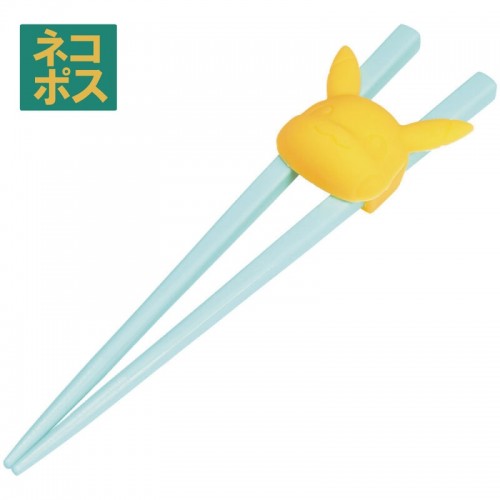 Skater Children's Training Chopsticks With Holder (Pikachu)