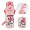 Skater Antibacterial Kid Water Bottle With Strap 480ml (Pink My Melody)