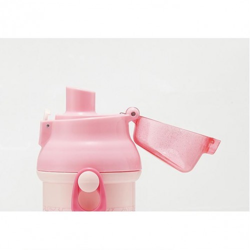 Skater Antibacterial Kid Water Bottle With Strap 480ml (Pink My Melody)