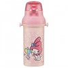 Skater Antibacterial Kid Water Bottle With Strap 480ml (Pink My Melody)