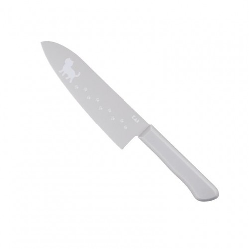 Kai Nyammy Cat Kitchen Knife - 165mm Warm Grey 