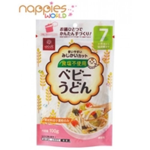 Hakubaku Baby Udon Noodle 7 Month+ （100g）