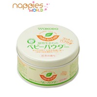 Wakodo Baby Powder With Cotton Puff (120g)