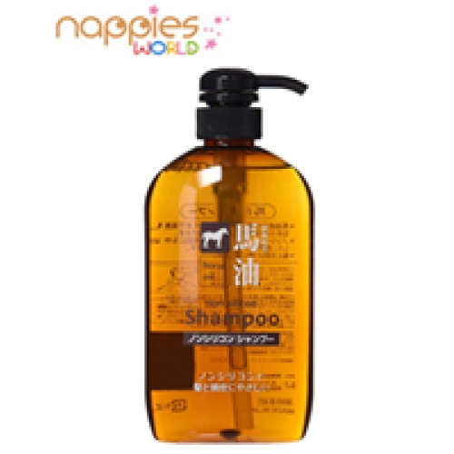 Japanese Horse Oil Shampoo Bottle (600ml)