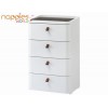 Made in Japan SQU Royal 4-Drawer Storage (Pick Up At Store Only)