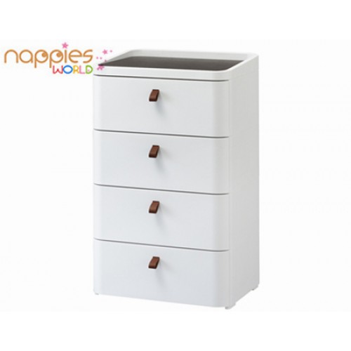 Made in Japan SQU Royal 4-Drawer Storage (Pick Up At Store Only)