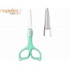 MIDDIA Ceramic Baby Food Scissors (Blue)