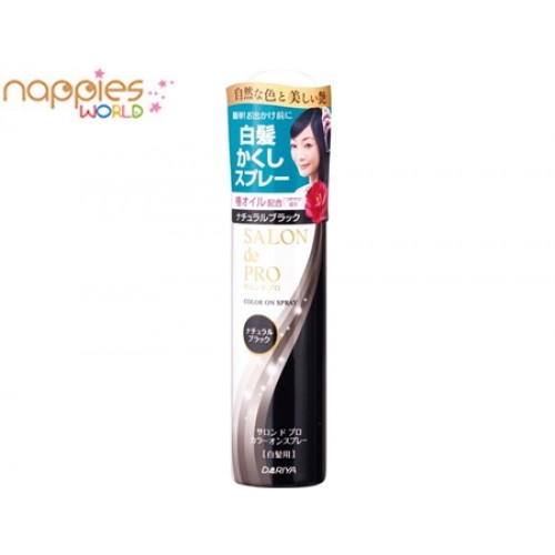 Japan Dariya Foaming Hair Dye Spray 82g（Black）