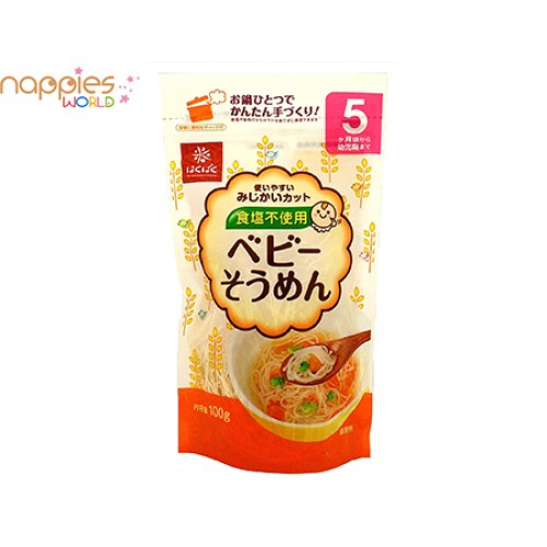 Hakubaku Baby Noodle 5 Month+ (100g) Hakubaku Baby Noodle 5 Month+ (100g)