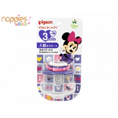 Pigeon Silicone Pacifier 3Month+ (Minnie)