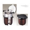Thermos Vacuum Thermal Insulation Cooker Shuttle Chef (4.5L/Brown)