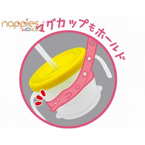 Edison Pacifier Toys Holder (Pink)