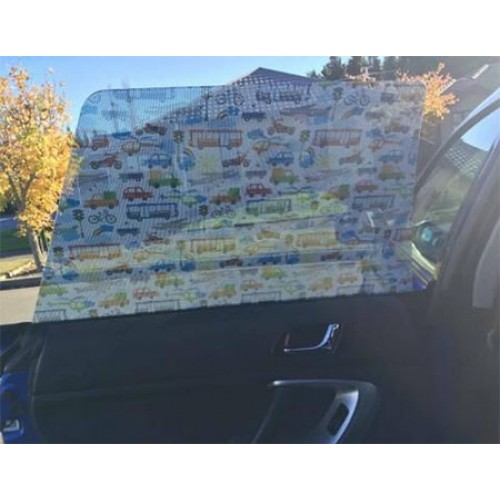 NZ Little Shades Window Shades 150cm*50cm (White) SPF 60++  Jumbo Size  Buy One Get One Free