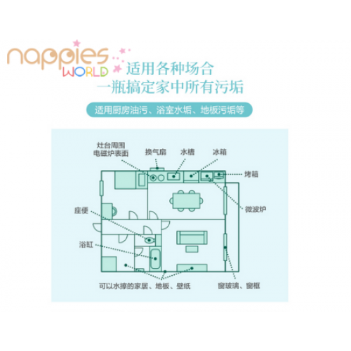 UTAMARO Multi-purpose Cleaning Spray 400ml UTAMARO Multi-purpose Cleaning Spray 400ml