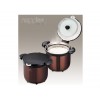 Thermos Vacuum Thermal Insulation Cooker Shuttle Chef (4.5L/Brown)