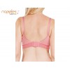 MAMAWAY Seamless Maternity & Nursing Bra in Stripes(Pink/White / L) Buy One Get One Free
