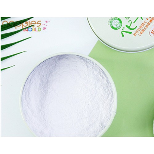 Wakodo Baby Powder With Cotton Puff (120g)