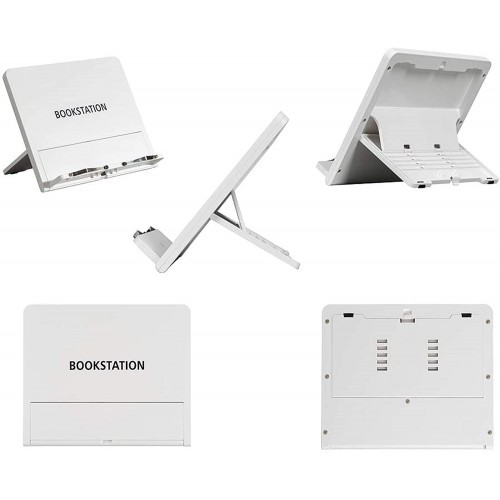 Korea BOOKSTATION Book Holder Stand (White)