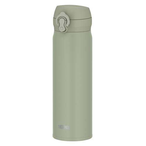 Thermos Ultra Light Stainless Steel Vacuum Insulated Drink Bottle 500ml (Olive Green）