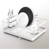 ASVEL Metal Coating Dish Drainer (White)