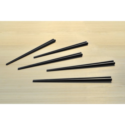 Japan SUNLIFE Octagonal Chopsticks 5 Pairs ( Black ) Japan SUNLIFE Octagonal Chopsticks 5 Pairs ( Black )