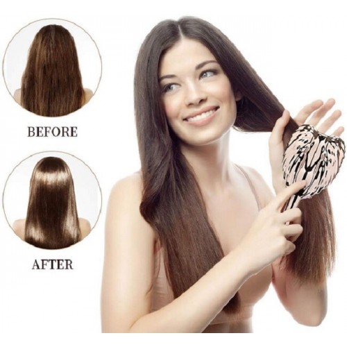 Tangle Angel Detangling Hair Brush Professional 2.0 Matte Blue