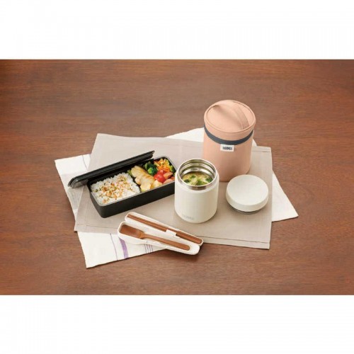 Japan Version Thermos Vacuum Insulated Food Jar (Hot & Cold) 500ml Ivory Japan Version Thermos Vacuum Insulated Food Jar (Hot & Cold) 500ml Ivory