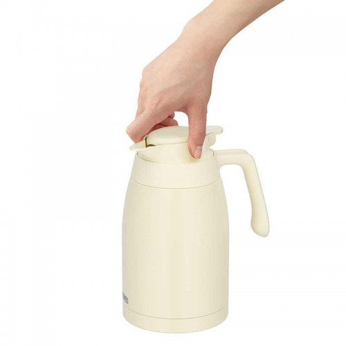 Thermos Stainless Steel Vacuum Insulated Jug 2L (Ivory) Dishwasher-Safe