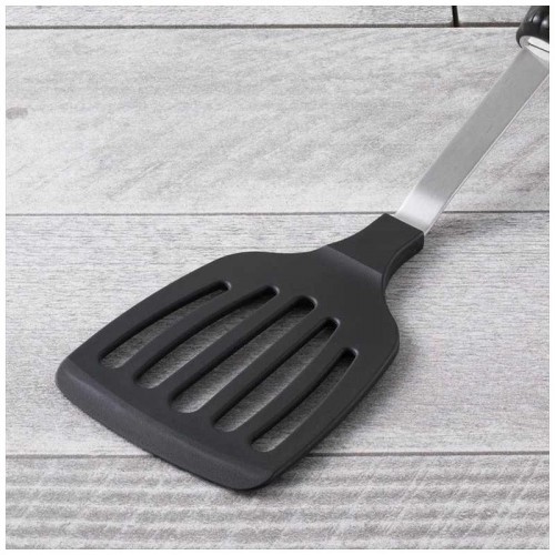 Japan KAI Nyammy Cat Silicon Spatula Black