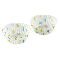 Japan Mama's Assist Bento Divider Cup 20Pcs (Leaf)