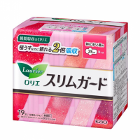 Laurier Slim Guard Long-Lasting Daytime Pads with Wings, 25 cm 19 Pads