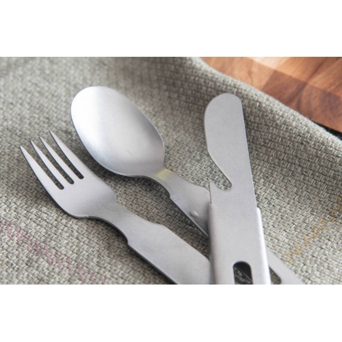 Japan Compact Camping Cutlery Set 3Pcs (Knife, Fork, Spoon) Japan Compact Camping Cutlery Set 3Pcs (Knife, Fork, Spoon)