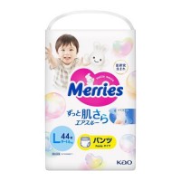 Japan KAO Merries Nappy Pants L 44pcs (9-14kg)