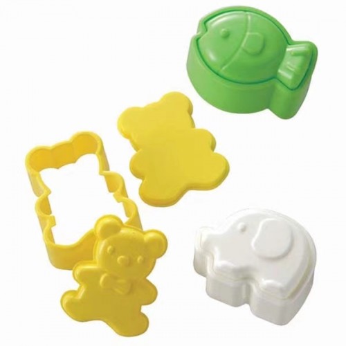 Japan Torune Rice Ball Mould (Bear/Elephant/Fish）