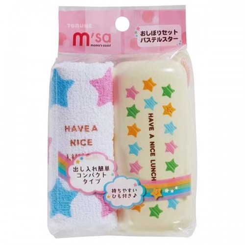 Mama's Assist Bento Towel (Pastel Star) Mama's Assist Bento Towel (Pastel Star)
